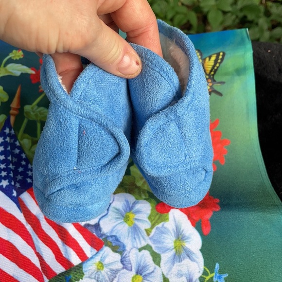 Lupilu Faux Blue Suede Fur Lined Boots 20-21 5-5.5 - Picture 10 of 12